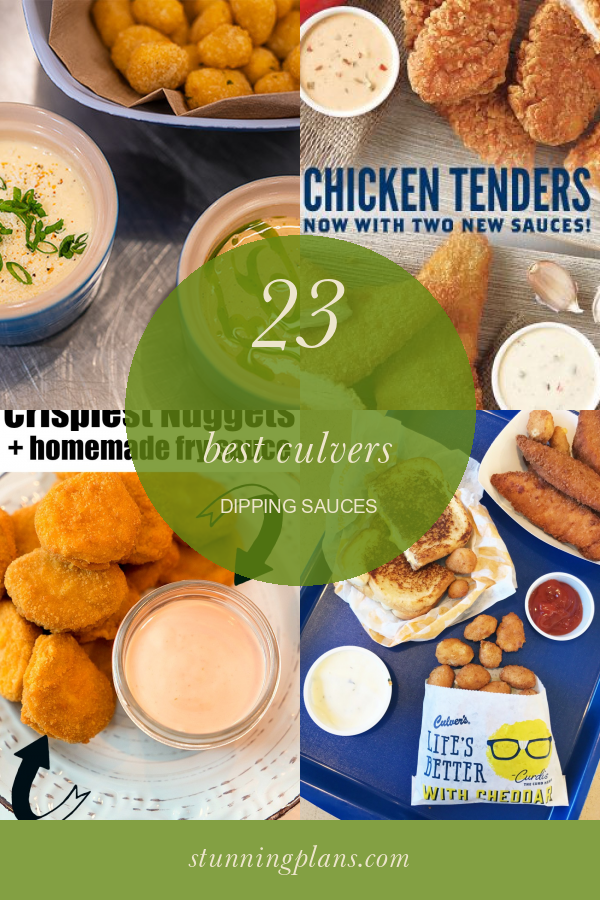 23 Best Culvers Dipping Sauces Home, Family, Style and Art Ideas